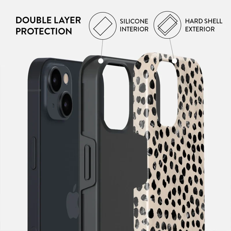 Almond Latte - Cute Compatibility iPhone 16 Case